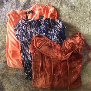 *last call* Lot of 3 ladies blouses size large
